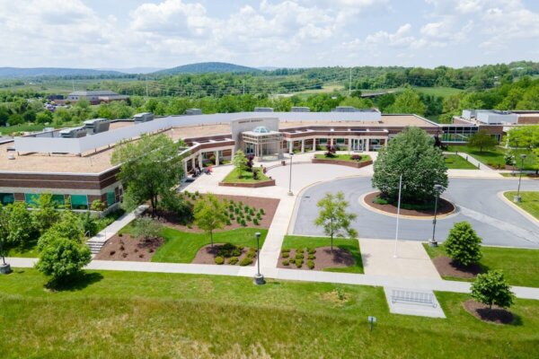 Exterior view of the HPB entrance