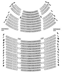 Seating Charts - Shenandoah University - Conservatory Performs