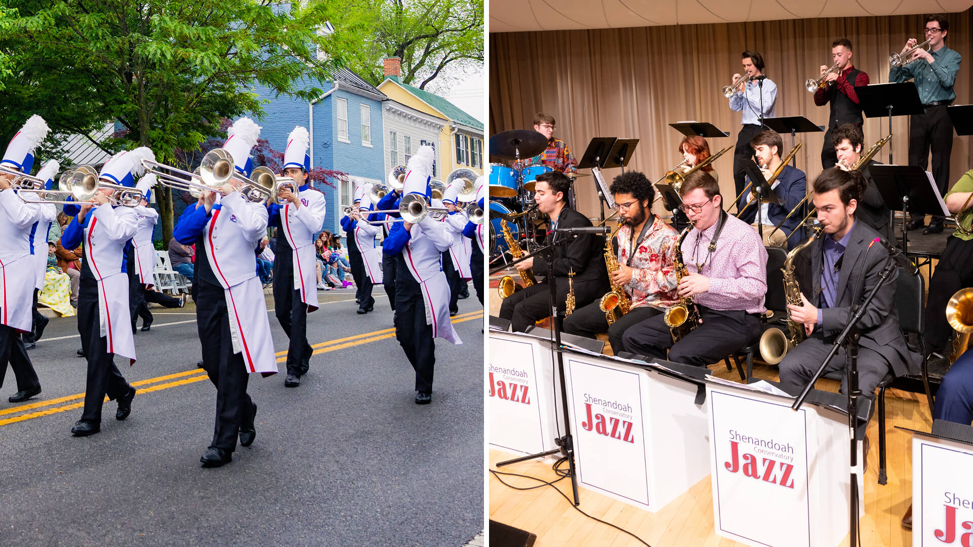 SU Marching Band and Studio Big Band