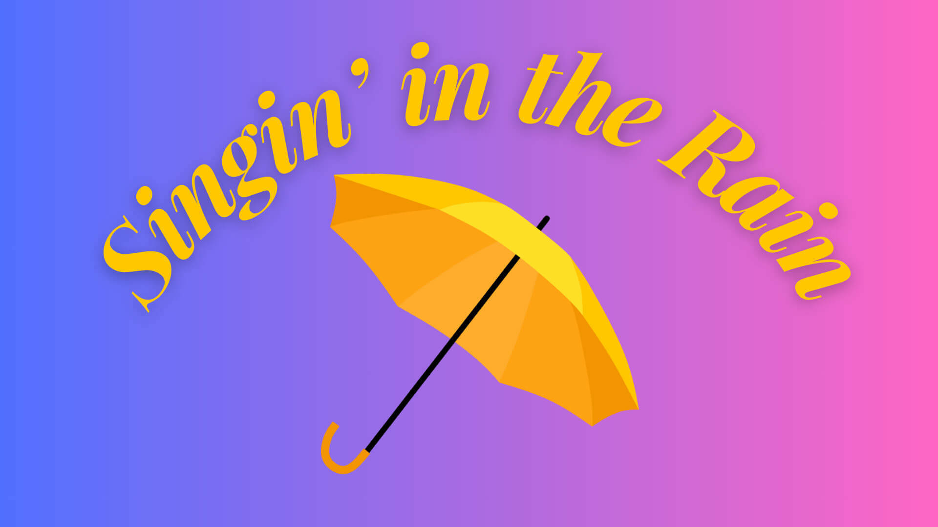 SSMT's Singin' in the Rain