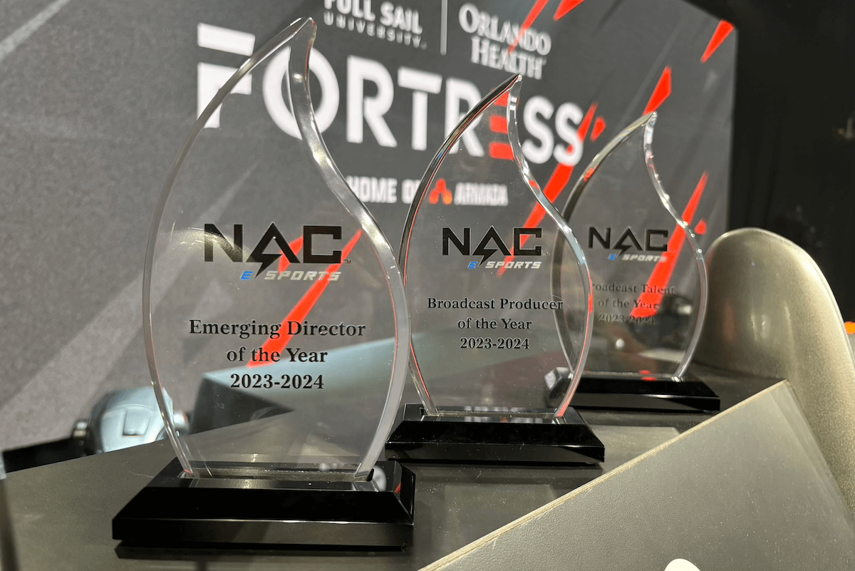 NACE trophies at the 2024 NACE Convention