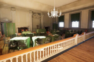 Rendering of Independence Hall