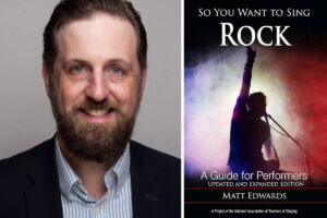 Matt Edwards and So You Want to Sing Rock Book Cover