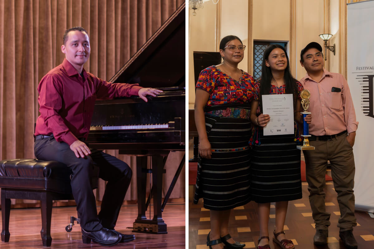 Medina ’25 Co-organizes Piano Festival and Competition in Guatemala