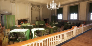 Rendering of Independence Hall