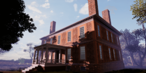 Virtual recreation of the Wilton House circa 1930.