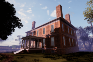 Virtual recreation of the Wilton House circa 1930.