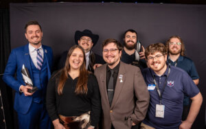 Members of Shenandoah's Esports program pose for a group photo